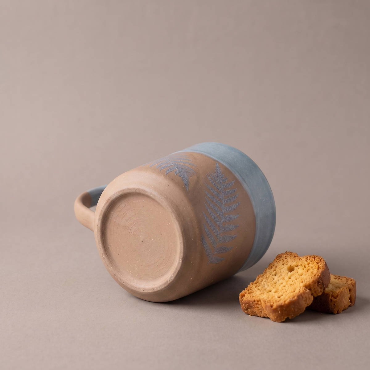 Dual Tone plain coffee mugs (set of 2)