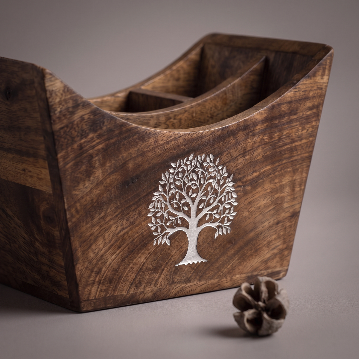 White Tree of Life cutlery caddy