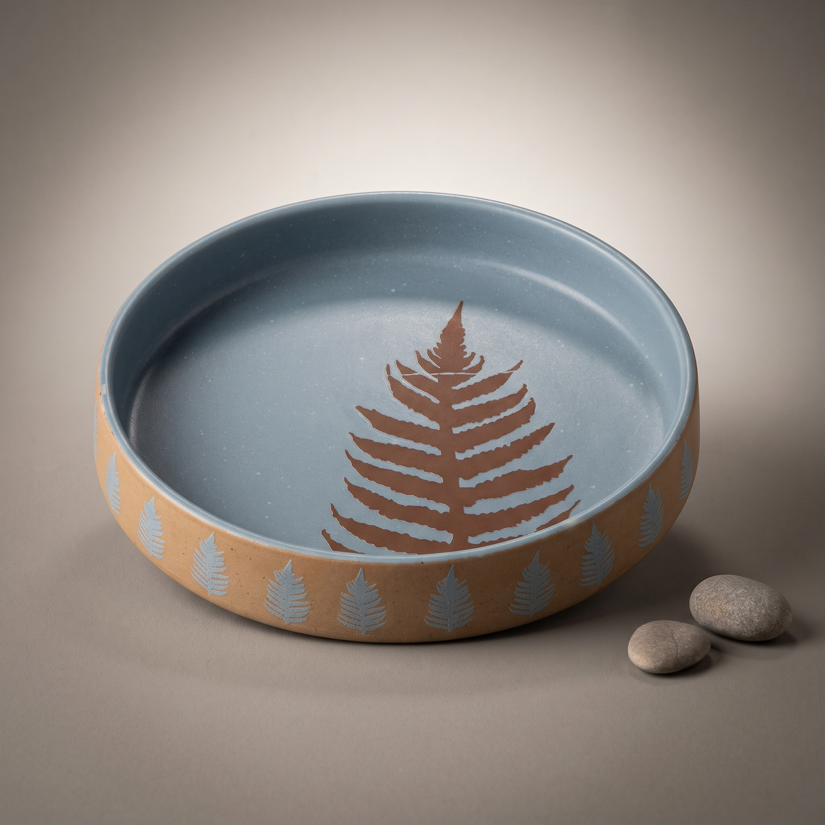 Dual Tone round salad bowl