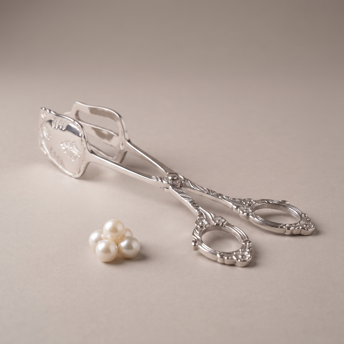 Vintage pastry tong