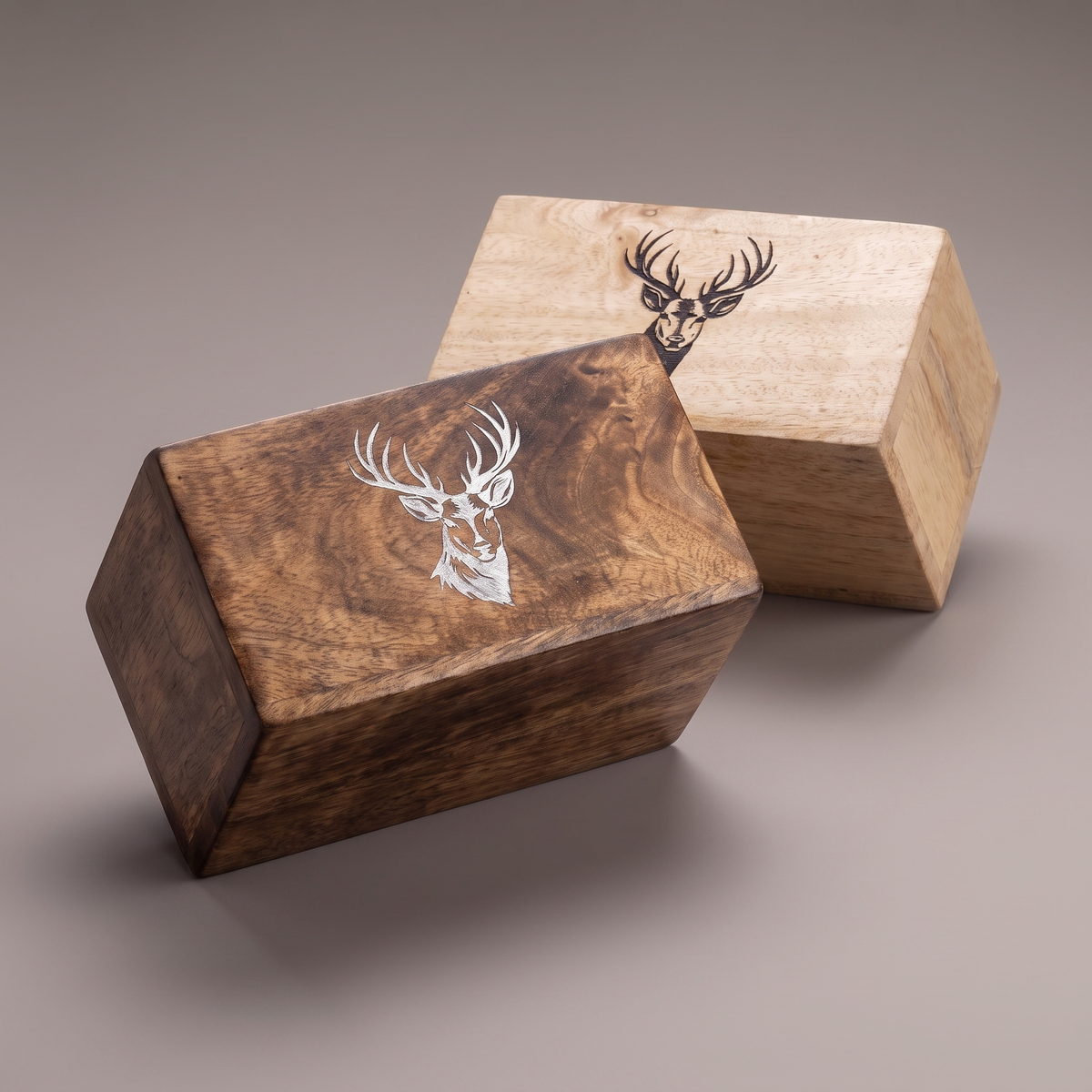 White Reindeer remote box
