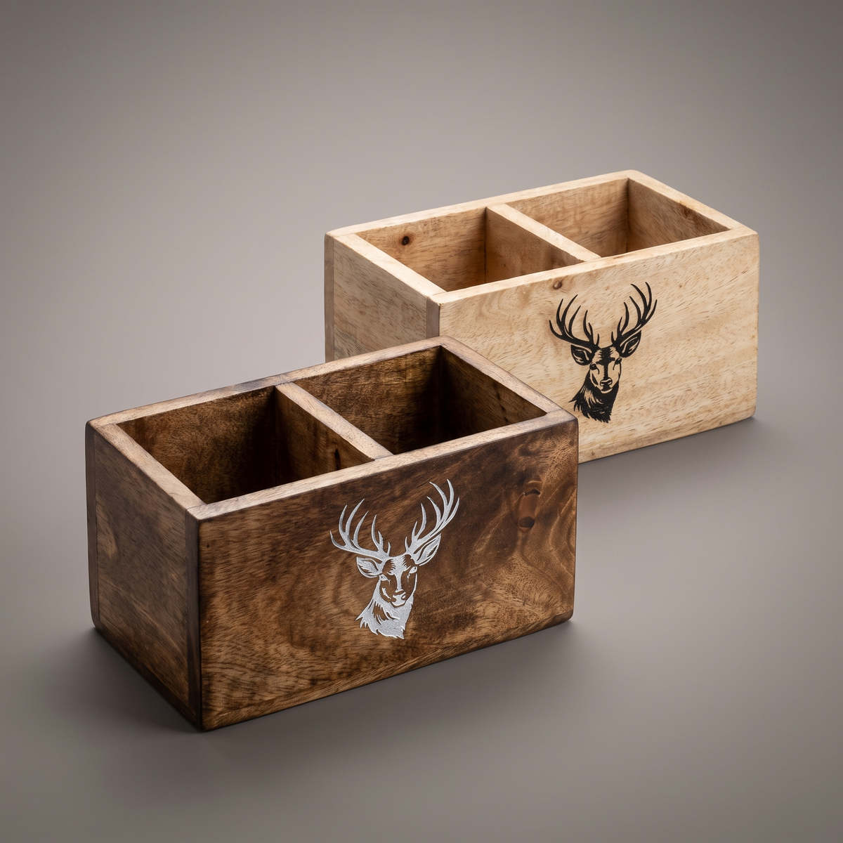 White Reindeer remote box