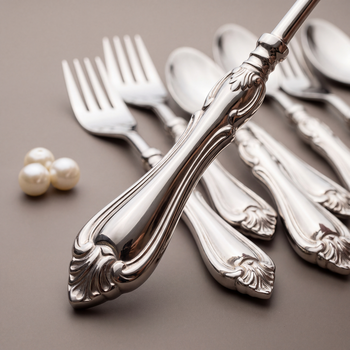 Vintage dinner spoons & forks (set of 12)