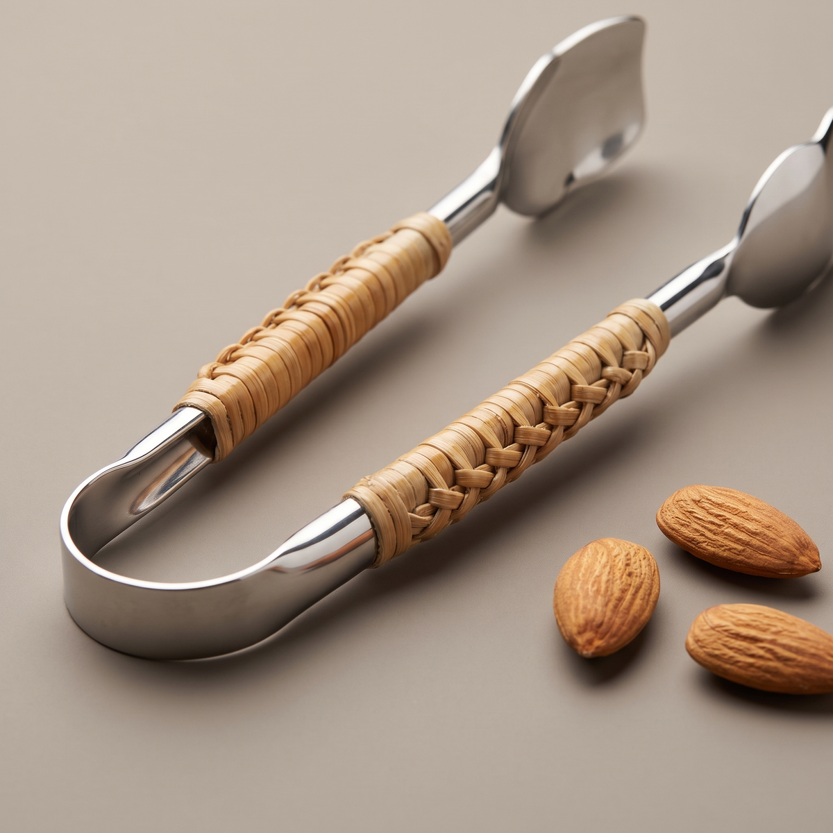 Rattan pastry tong