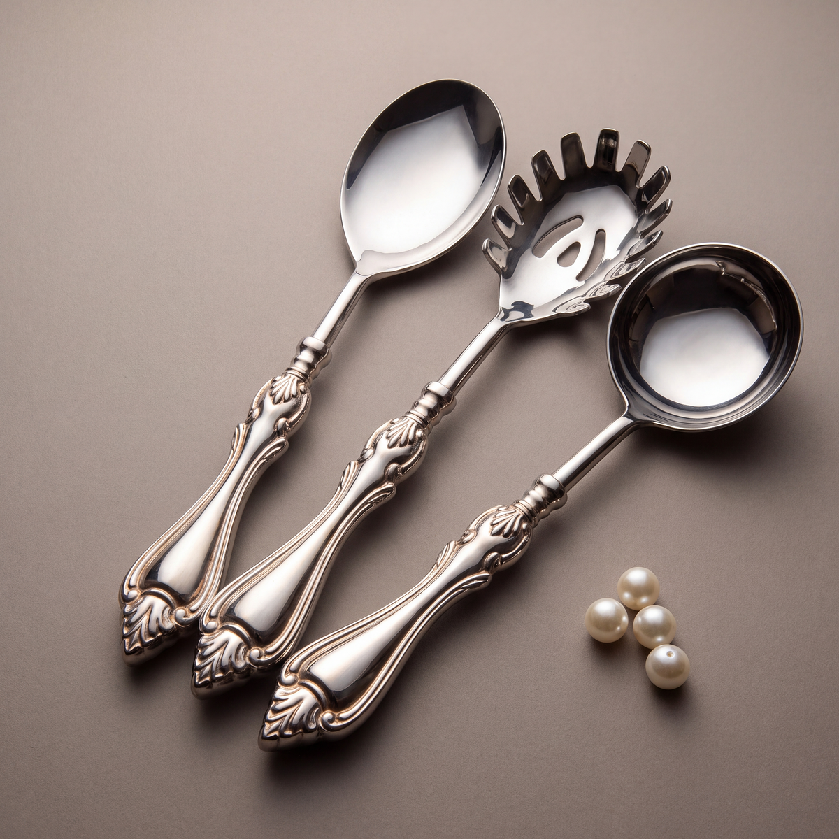 Vintage serving set of 6