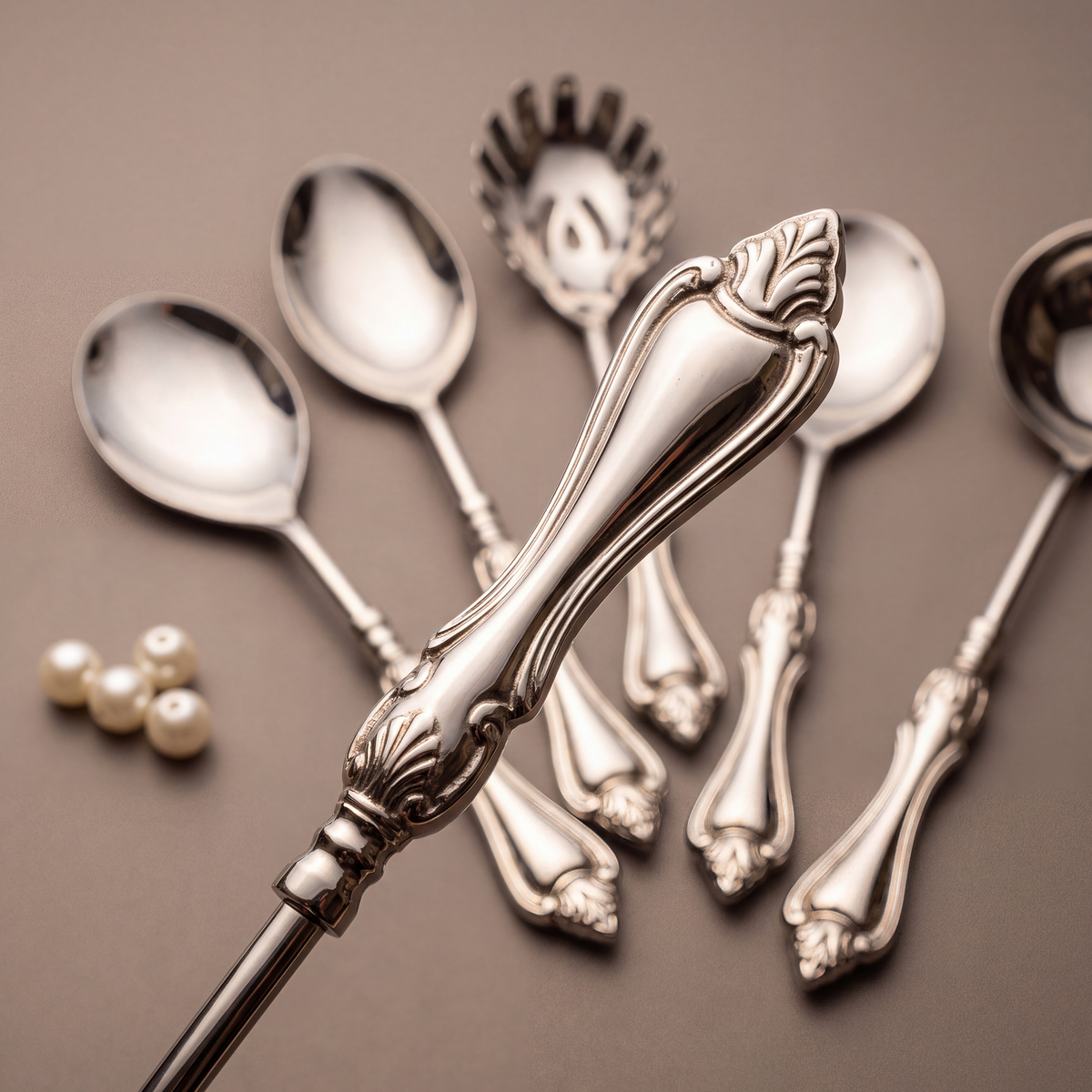 Vintage serving set of 6
