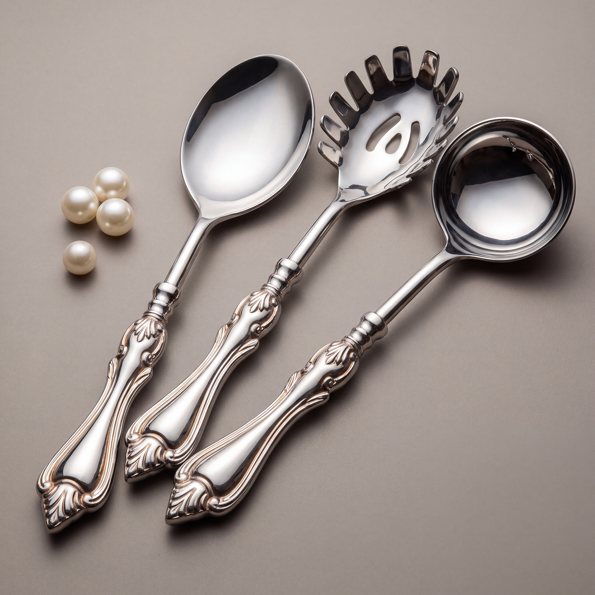Vintage serving set of 6