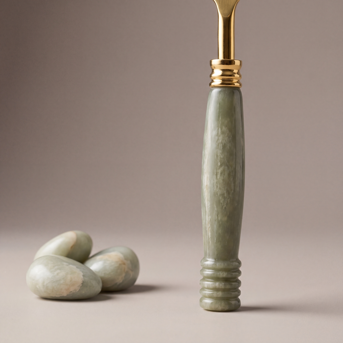 Jade cake set of 2 (knife with cake lifting spatula)