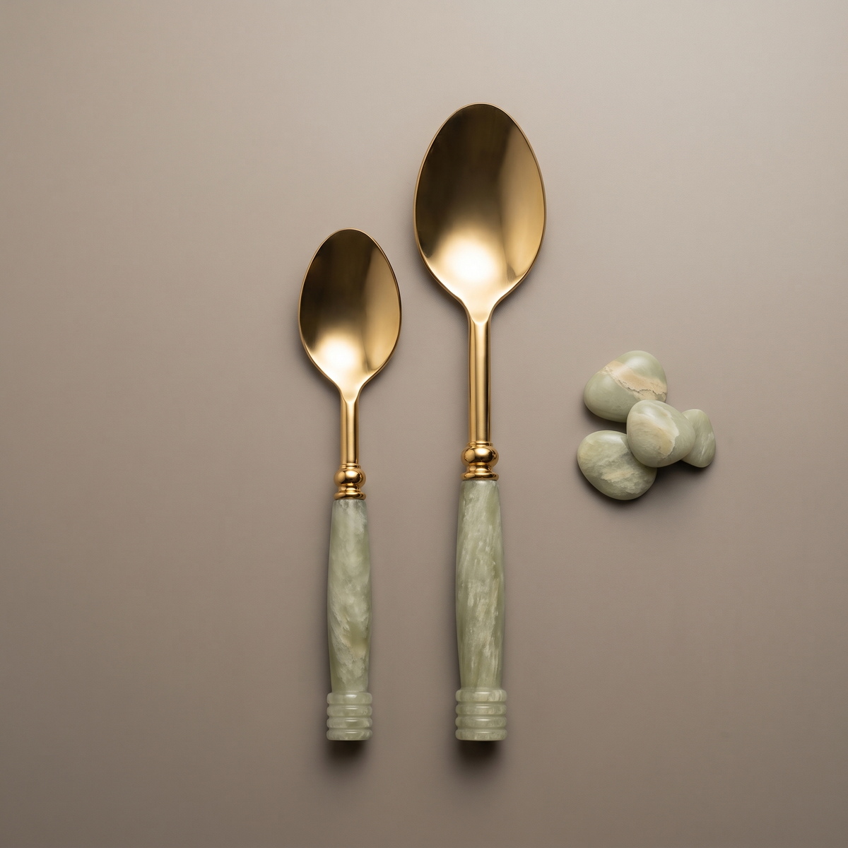 Jade coffee spoons (set of 6)