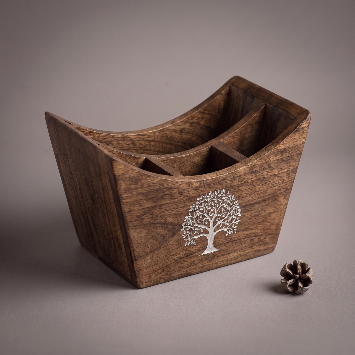 White Tree of Life cutlery caddy