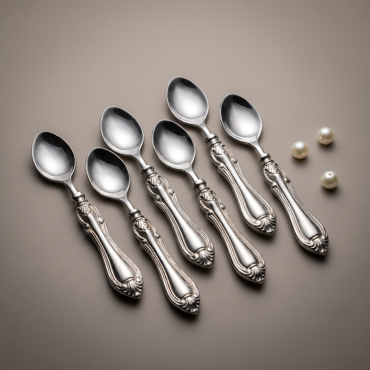 Vintage coffee spoons (set of 6)