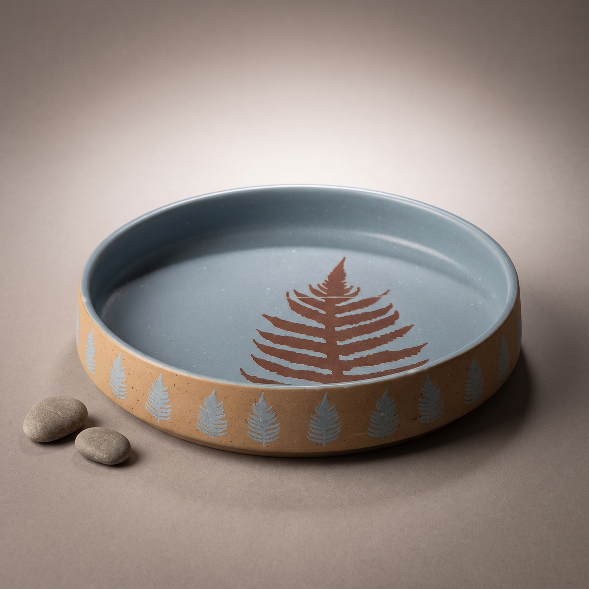 Dual Tone round salad bowl