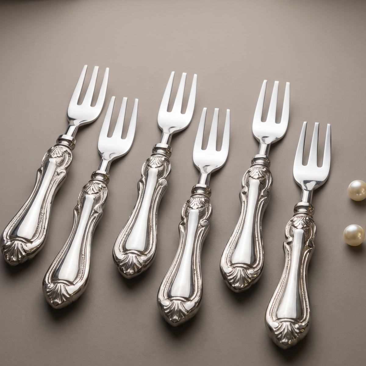 Vintage cocktail forks (set of 6)