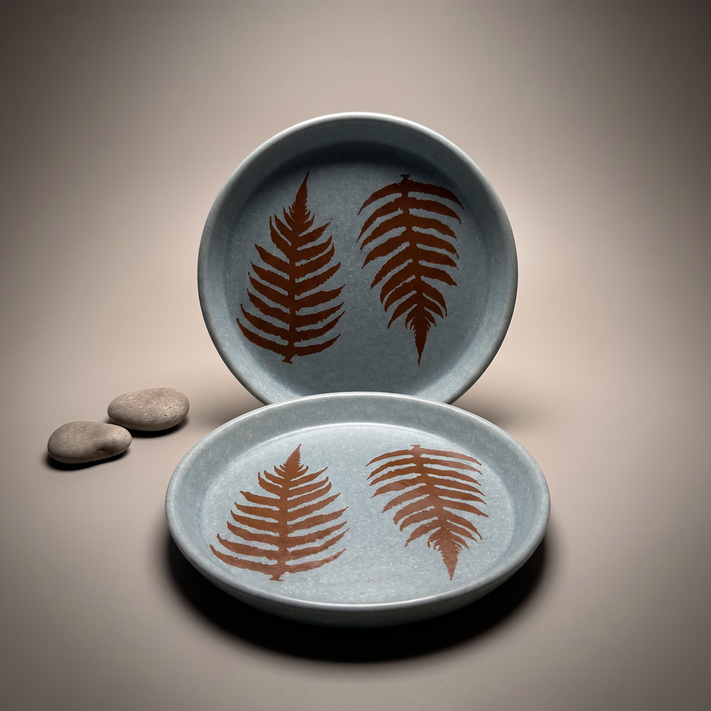 Dual Tone cocktail plates (set of 2)