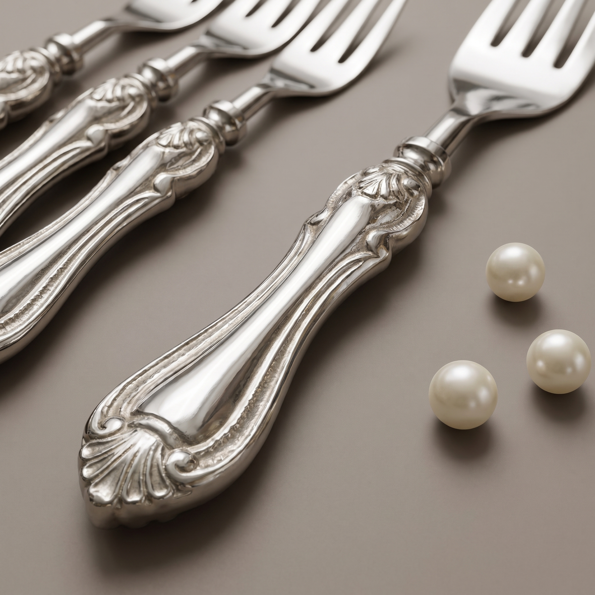 Vintage cocktail forks (set of 6)