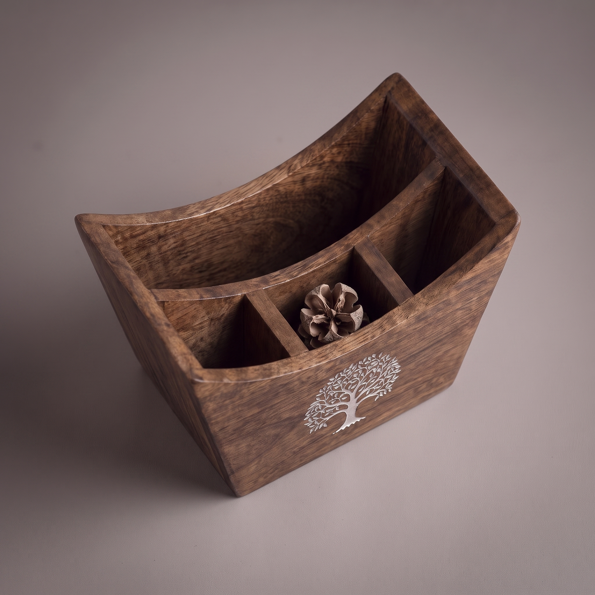 White Tree of Life cutlery caddy