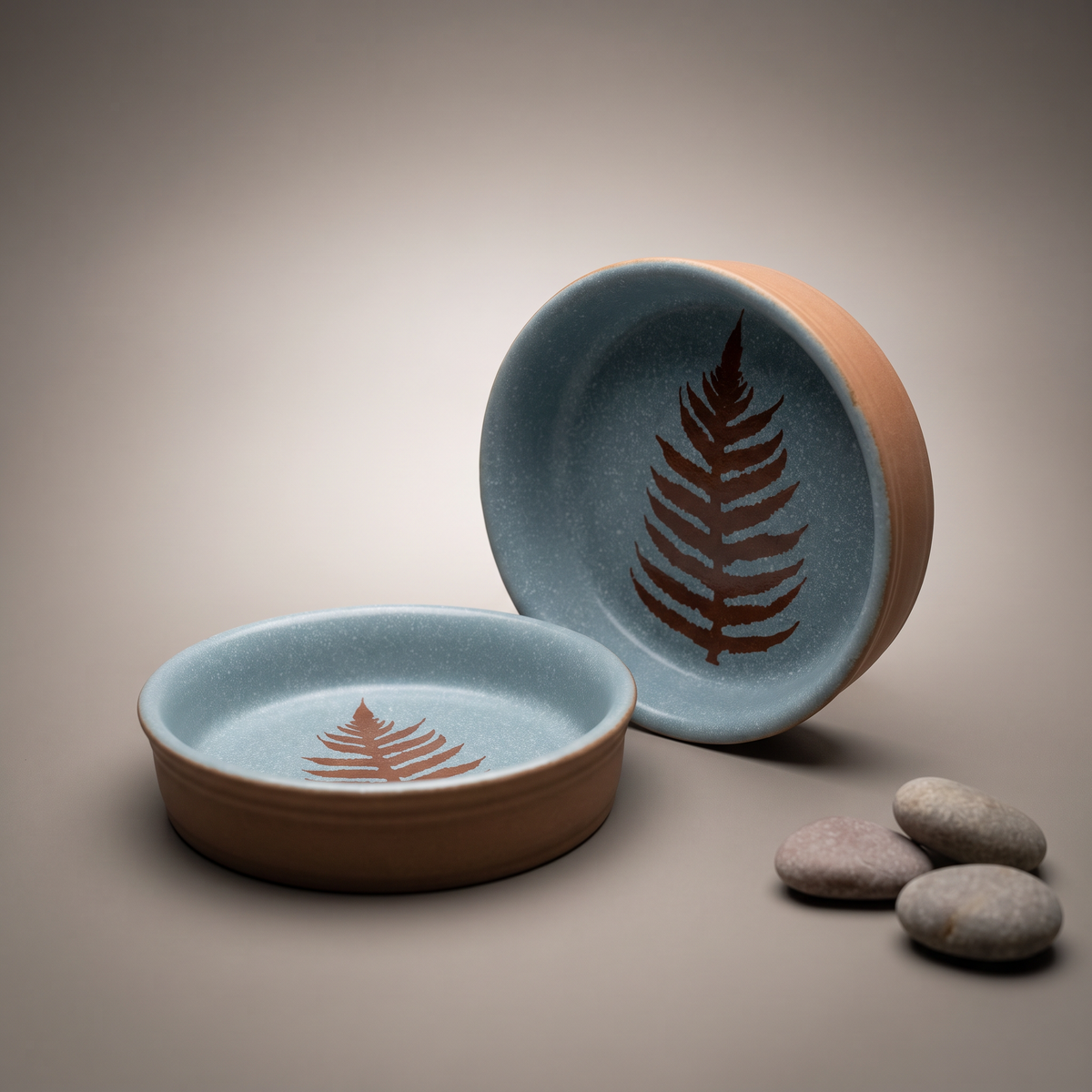 Dual Tone tapas plate (set of 4)