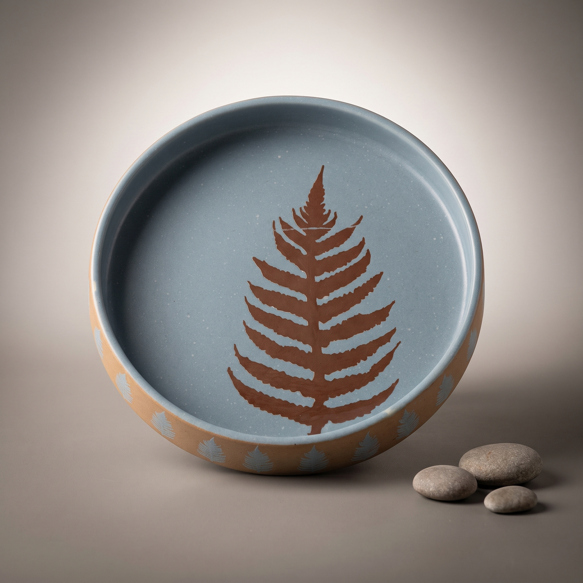 Dual Tone round salad bowl