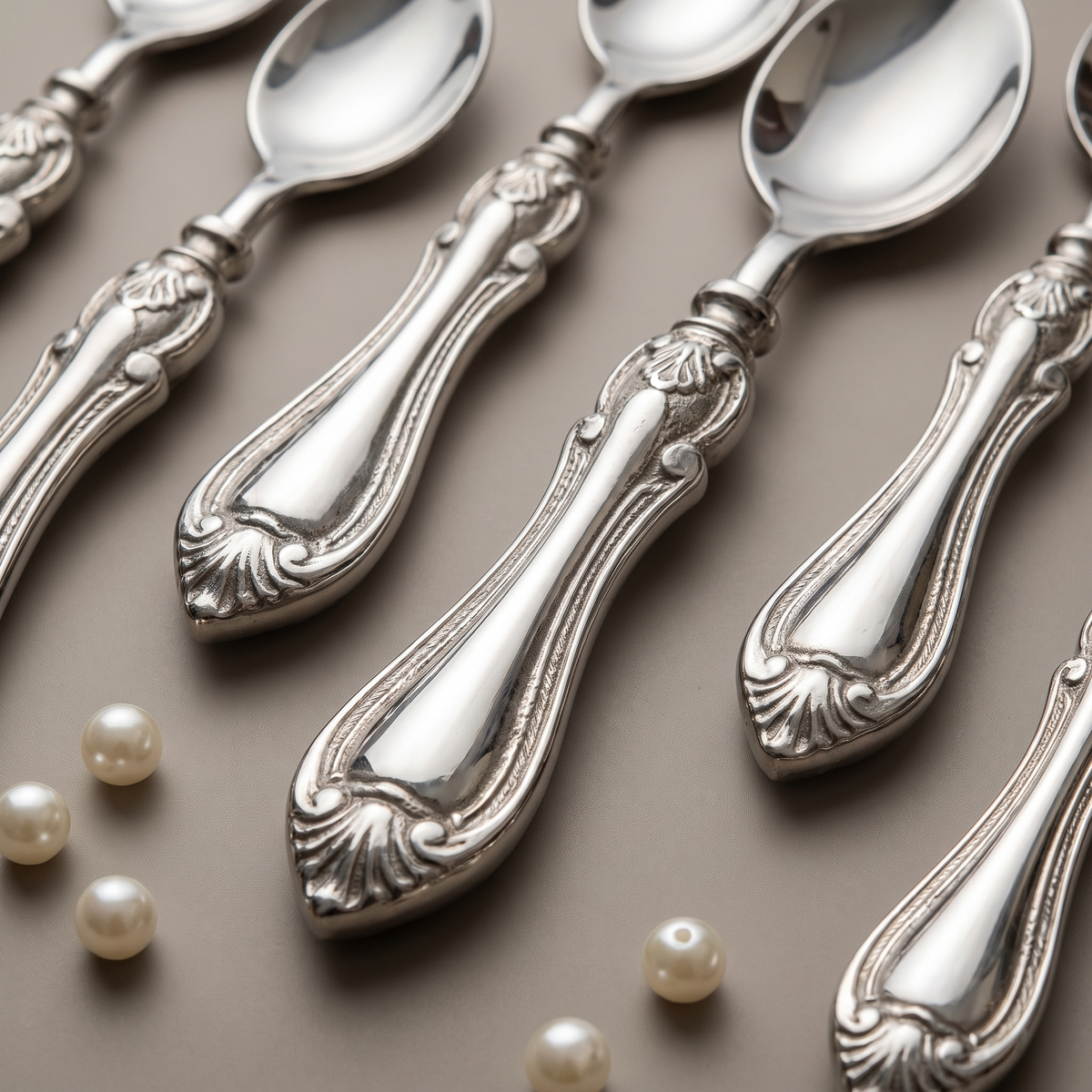 Vintage coffee spoons (set of 6)